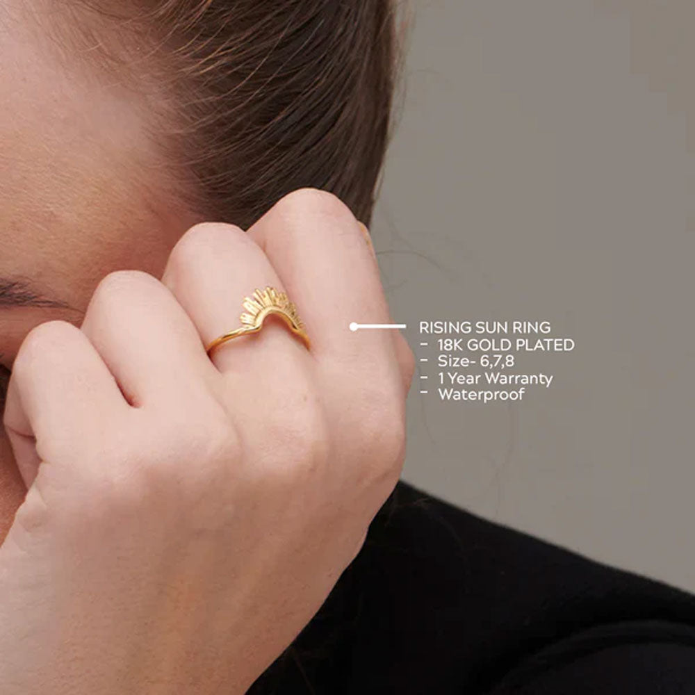 Rising Sun Ring