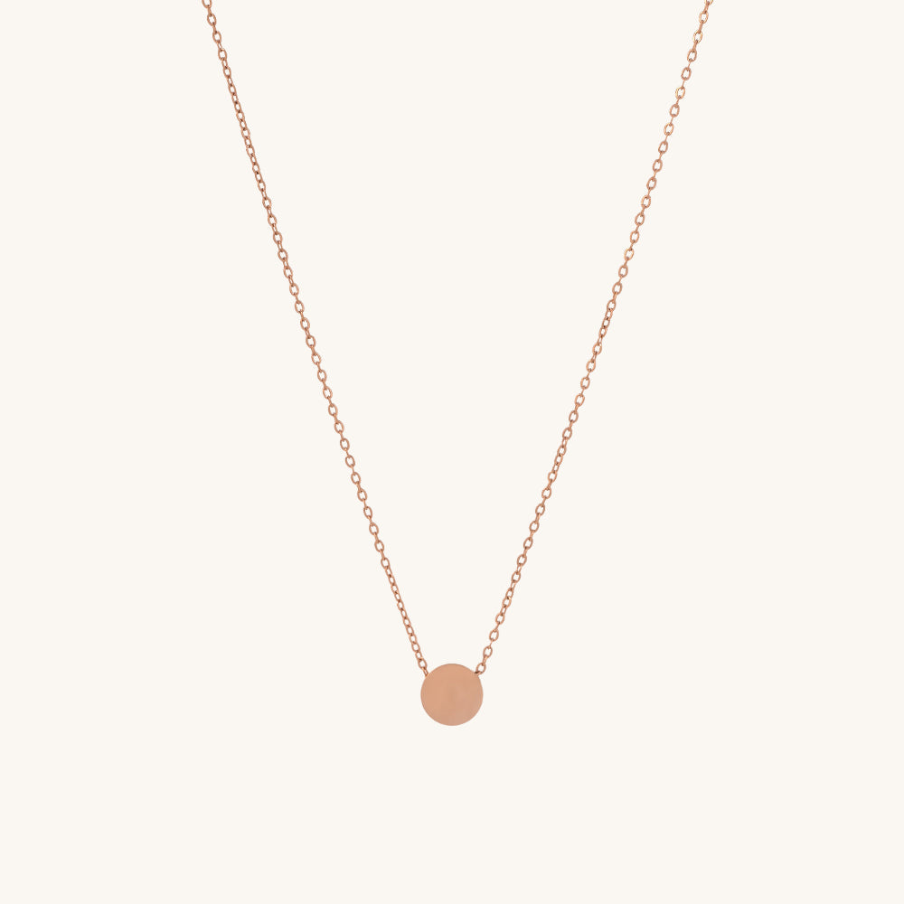 Minimalist Round Necklace