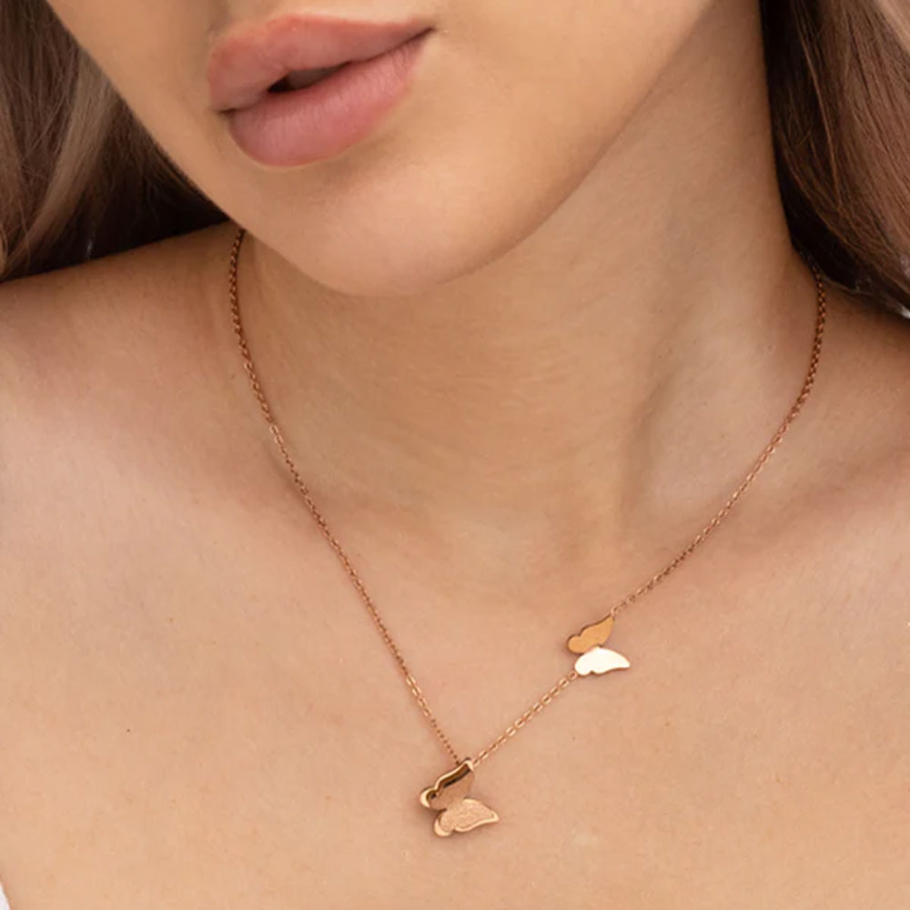 Ella Butterflies Necklace