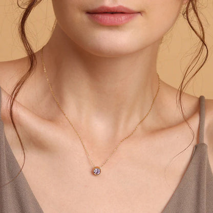 Dainty Birthstone Necklace
