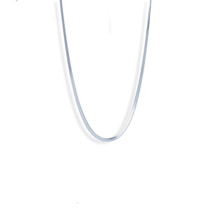 Snake Chain | Rhodium Plated | 6 MM