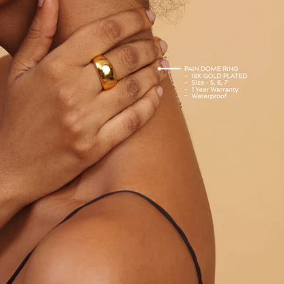 Plain Dome Ring
