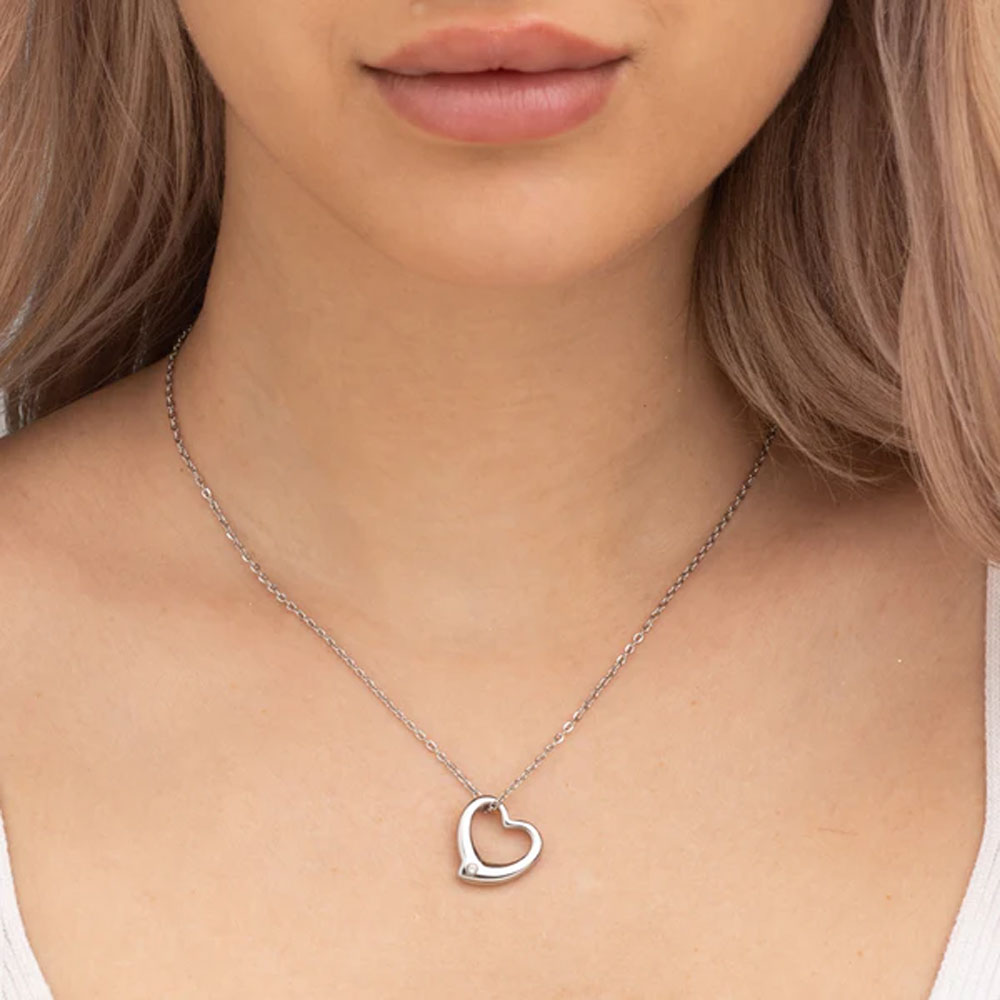Heart Outline Necklace
