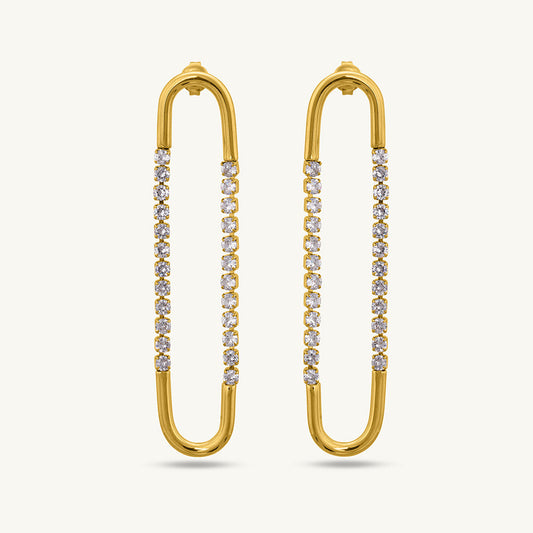 Dangle U Shape Earrings