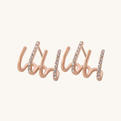 Diamonds Climber Earrings