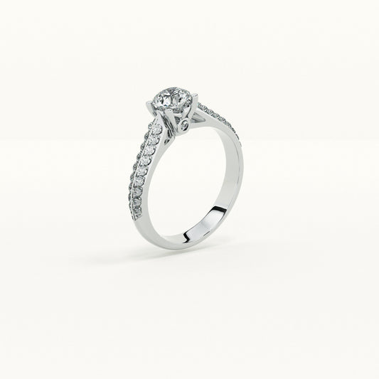Cupid’s Rose 925 Silver Ring