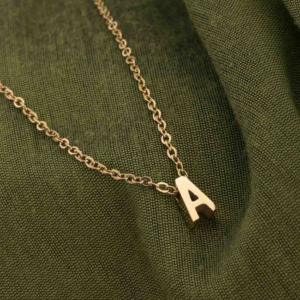 Small Letter Necklace