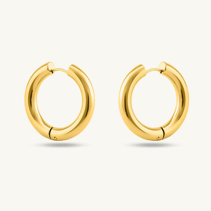 Classic Round Hoop Earrings