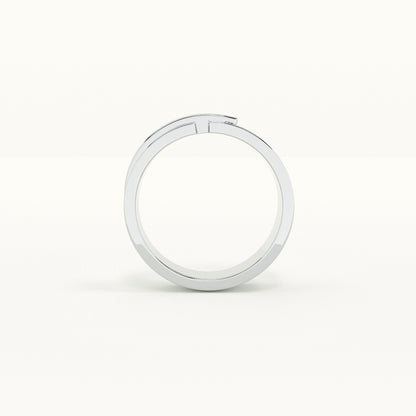 Men's Single Stone 925 silver ring