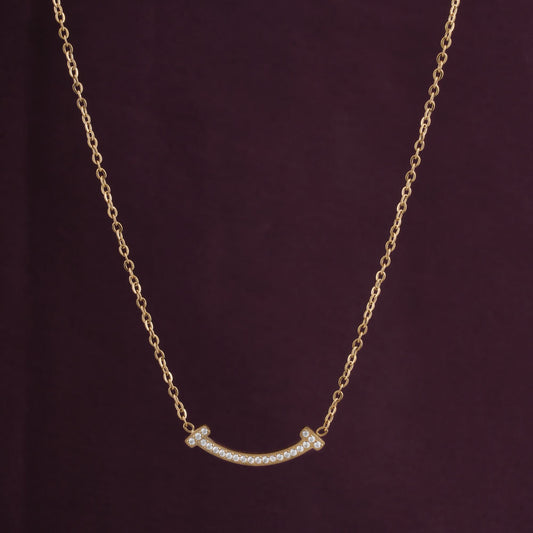 Golden Smile Necklace