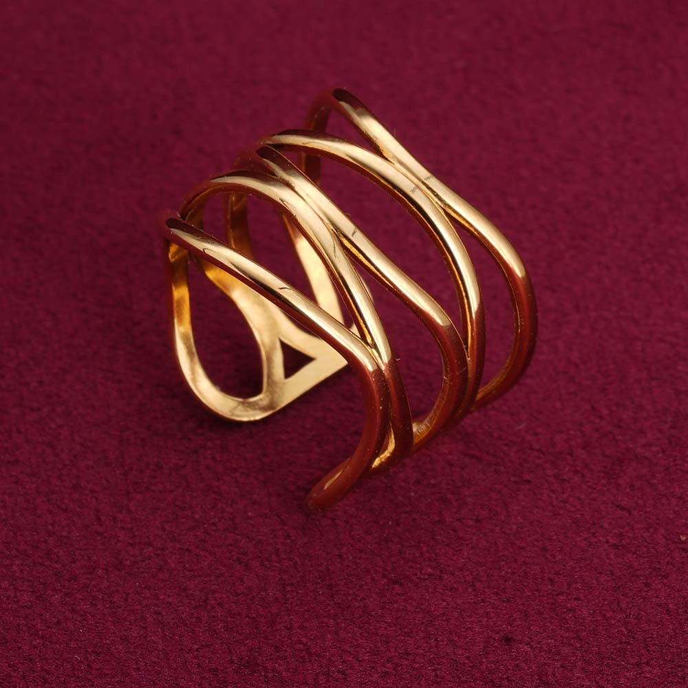 Layered Opening Gold Ring