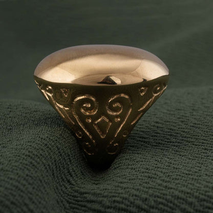 Gold Dome Ring