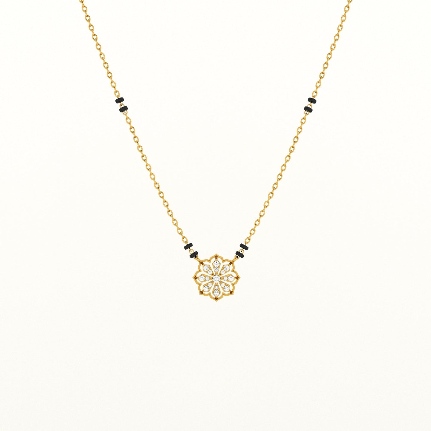 Mandala Harmony 925 Silver Mangalsutra
