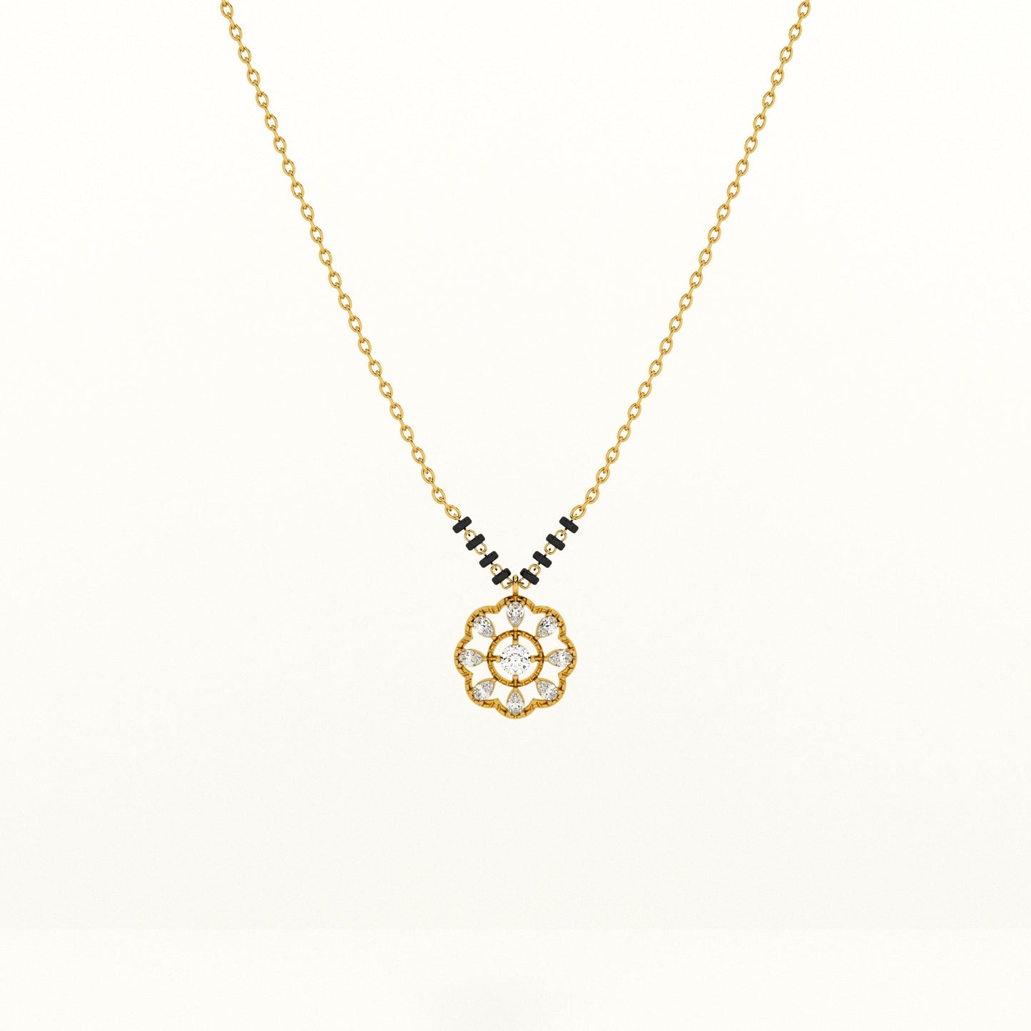 Mandala 925 Silver Mangalsutra