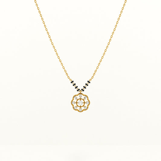 Mandala 925 Silver Mangalsutra