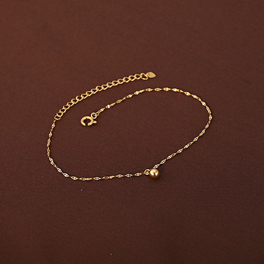 Swirl Chain Anklet