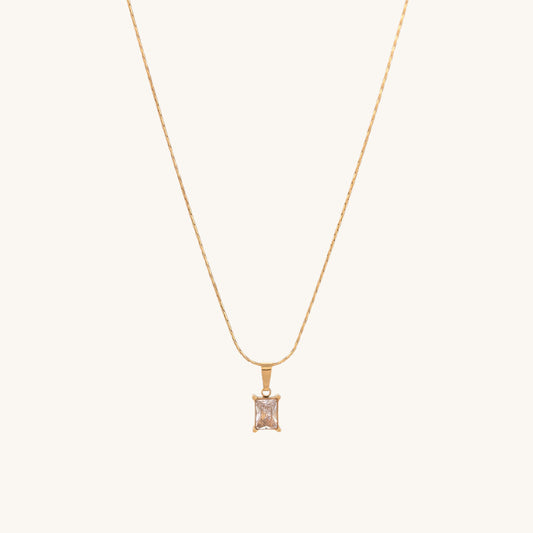 Delicate Moonstone Necklace